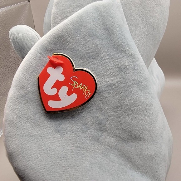 Dumbo Ty Beanie Baby Disney Sparkle 9" Plush Elephant Stuffed Toy Super Soft - Picture 10 of 12